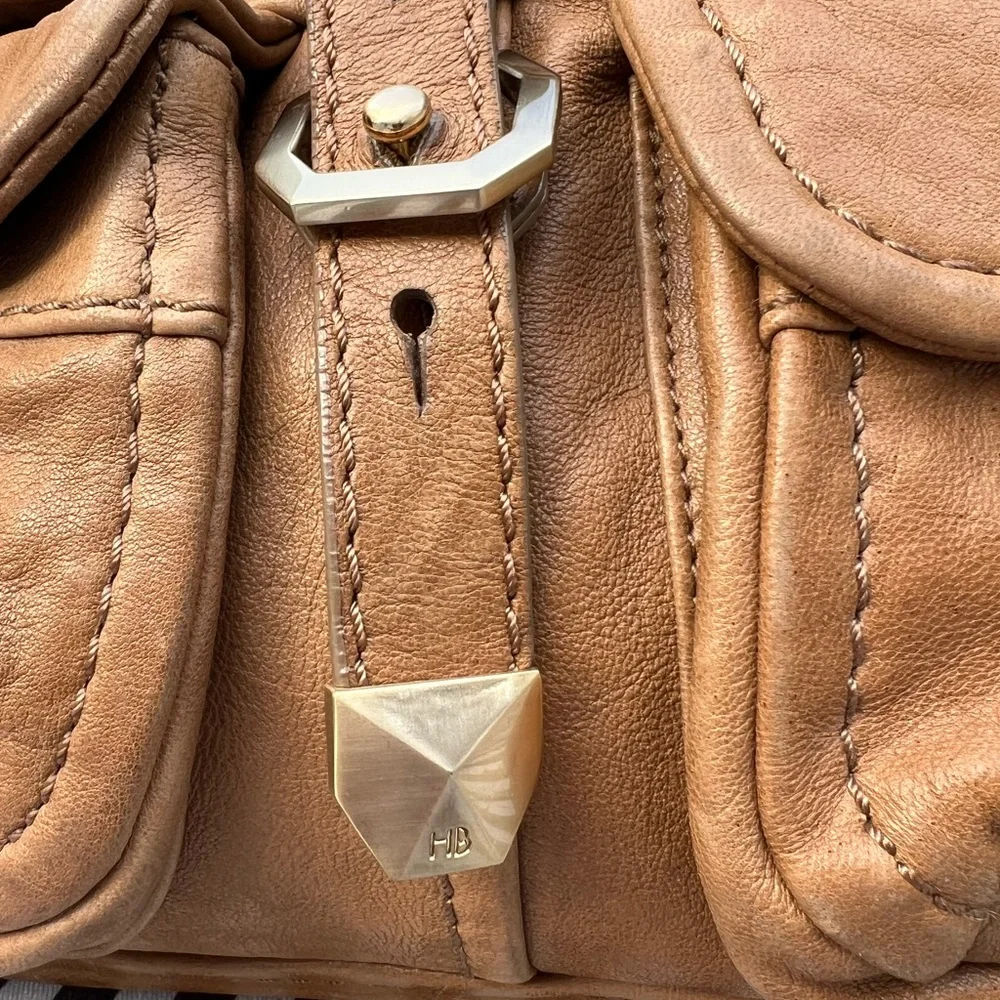 Henri Bendel Lamb Skin Leather Shoulder Bag - Picture 4 of 15